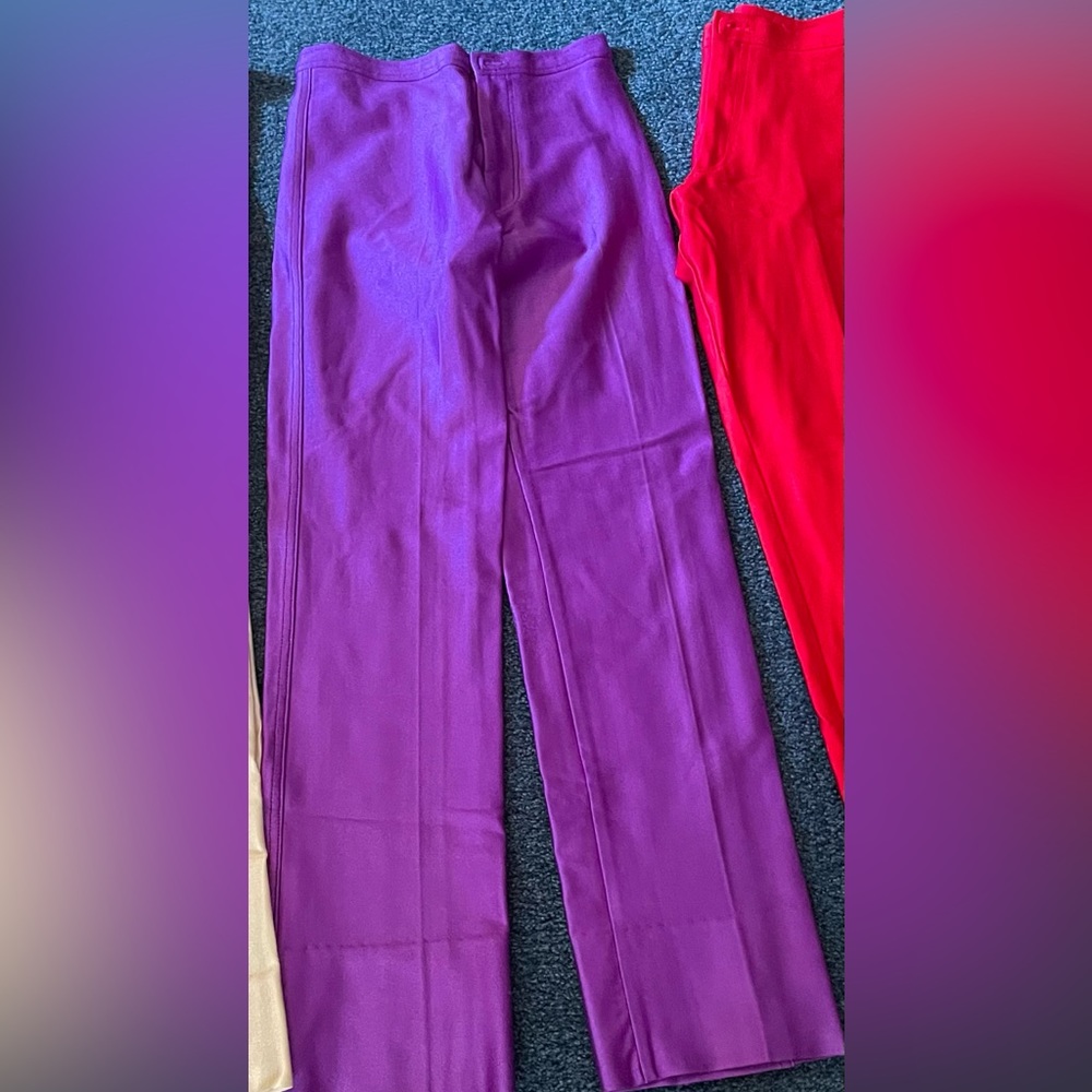 Purple hot pants size 2